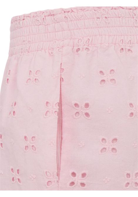 Shorts bambina rosa in cotone MC2 SAINT BARTH | MEA00101511H/DELROSA
