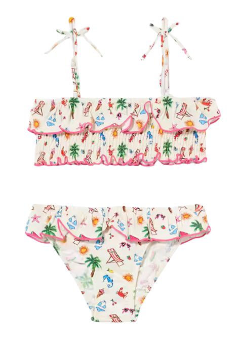 Costume da bagno bambina due pezzi MC2 SAINT BARTH | MELI000101084H/DELSABBIA