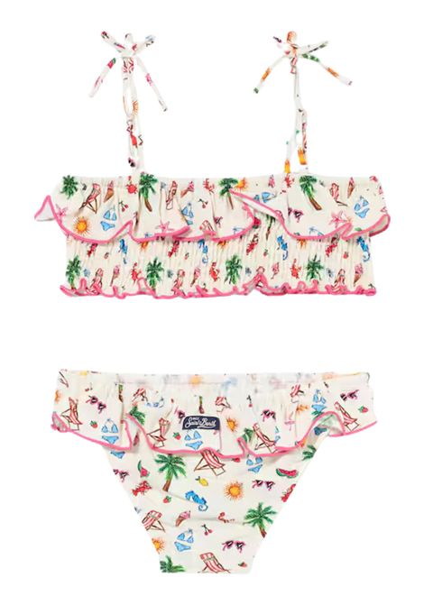 Costume da bagno bambina due pezzi MC2 SAINT BARTH | MELI000101084H/DELSABBIA