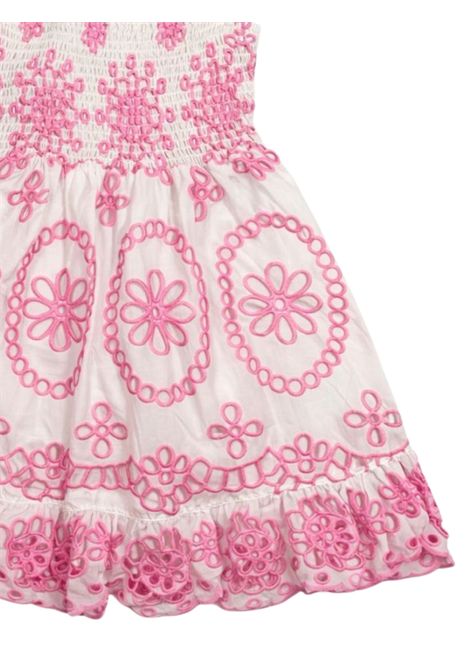 Abito bambina rosa in cotone MC2 SAINT BARTH | MIKI/ANROSA