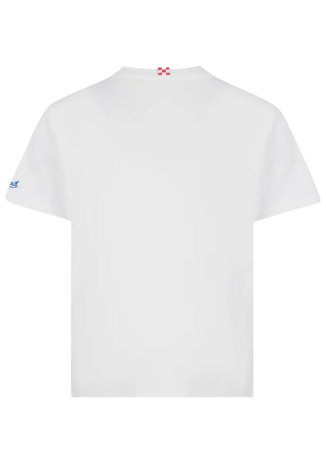 T-shirt bambino bianca in cotone MC2 SAINT BARTH | ORTOFINO/ANBIANCO