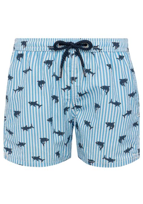 Blue children's swimsuit MC2 SAINT BARTH | PATM00201042H/ANAZZURRO