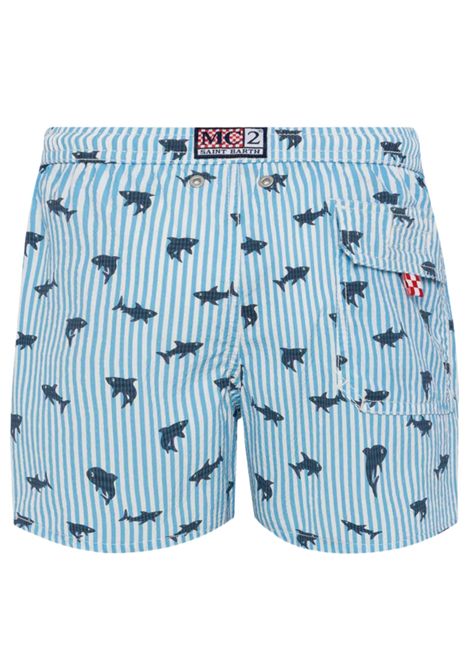 Blue children's swimsuit MC2 SAINT BARTH | PATM00201042H/ANAZZURRO