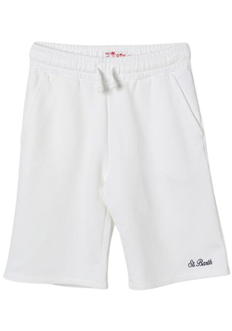Bermuda bambino bianco in cotone MC2 SAINT BARTH | RANL00100398F/DELBIANCO