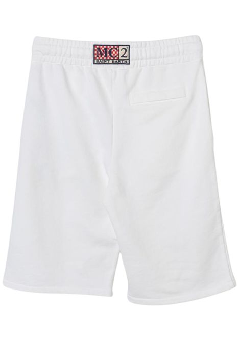 Bermuda bambino bianco in cotone MC2 SAINT BARTH | RANL00100398F/DELBIANCO