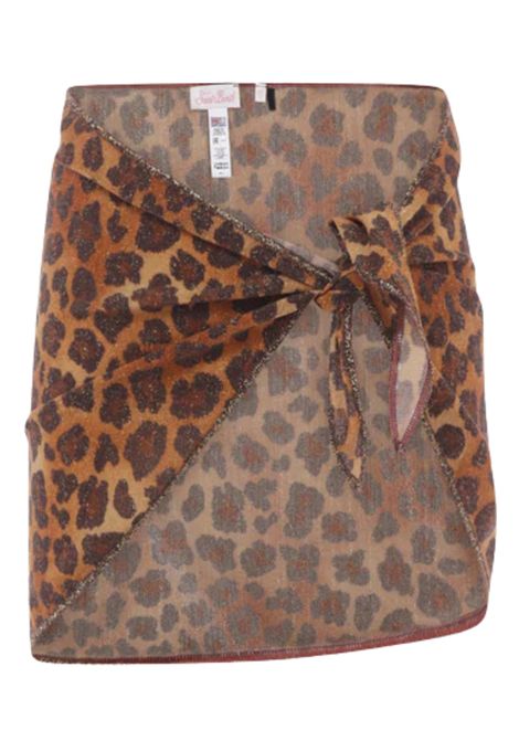 Pareo bambina leopardato MC2 SAINT BARTH | SER00301433H/DELLEOPARDATO