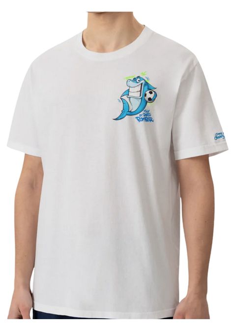 White cotton T-shirt for children MC2 SAINT BARTH | SH000101165H/DELBIANCO