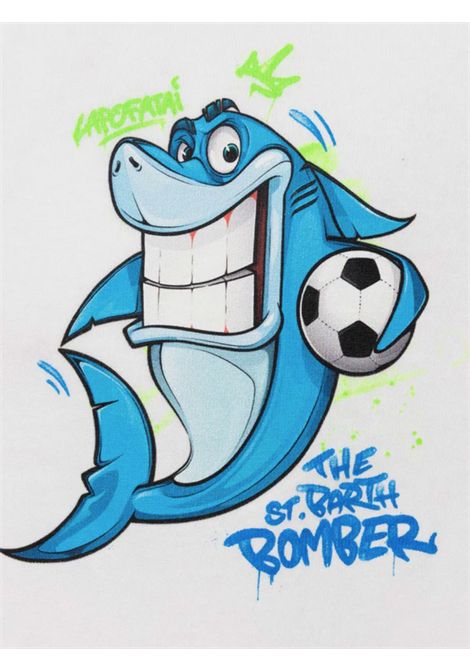 White cotton T-shirt for children MC2 SAINT BARTH | SH000101165H/DELBIANCO