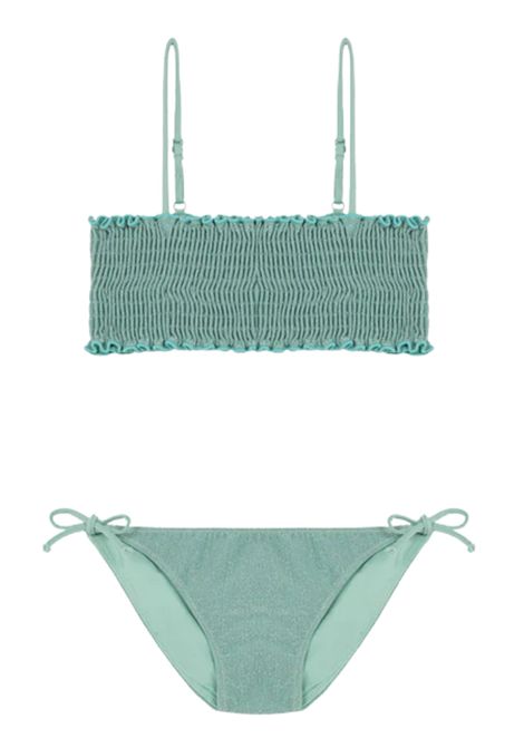 Costume da bagno bambina due pezzi MC2 SAINT BARTH | TILL00101161H/DELVERDE ACQUA