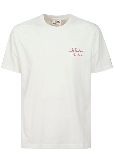 White cotton T-shirt for children MC2 SAINT BARTH | TSH000100227F/DELBIANCO
