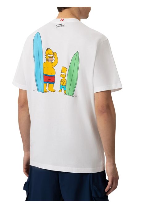 White cotton T-shirt for children MC2 SAINT BARTH | TSH000100227F/DELBIANCO