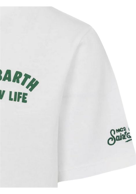 T-shirt bambino bianca in cotone MC2 SAINT BARTH | TSH000101468H/ANBIANCO
