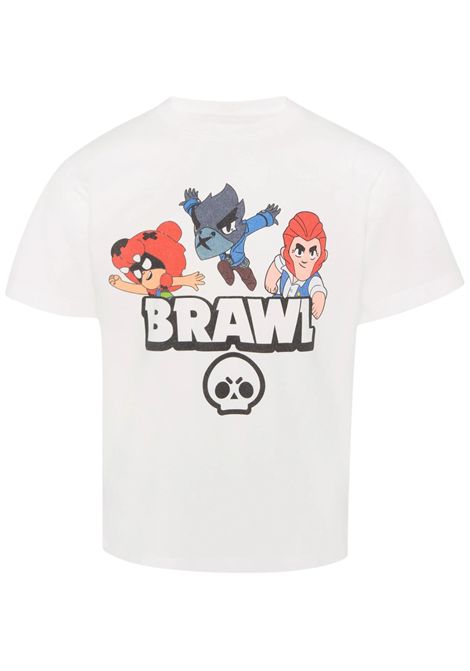 White cotton T-shirt for children MC2 SAINT BARTH | TSH000101982H/DELBIANCO