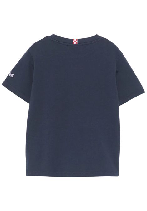 Blue cotton T-shirt for children MC2 SAINT BARTH | TSH000103025H/DELBLU