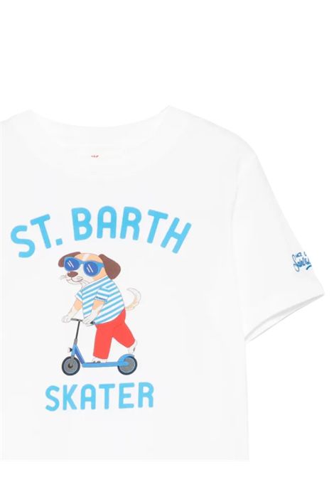White cotton T-shirt for children MC2 SAINT BARTH | TSH000103058H/DELBIANCO
