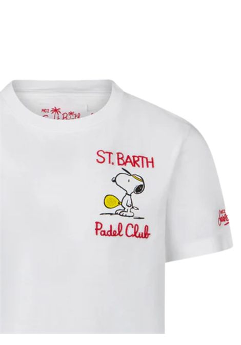 T-shirt bambino bianca in cotone MC2 SAINT BARTH | TSH00100796BBIANCO