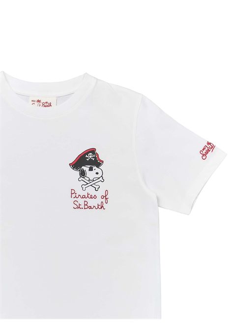 White cotton T-shirt for children MC2 SAINT BARTH | TSH00103575H/DELBIANCO