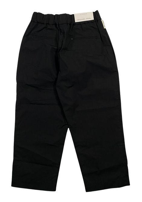 Pantalone bambino nero in cotone Michael Coal | LITADA3953/DELNERO