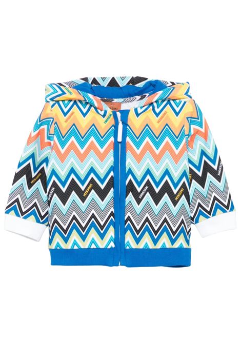 Felpa neonato multicolor in cotone MISSONI | MW4510/MAMULTICOLOR