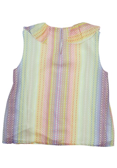 Blusa bambina multicolor in cotone MISSONI | MW5A02K0219/MAMULTICOLOR