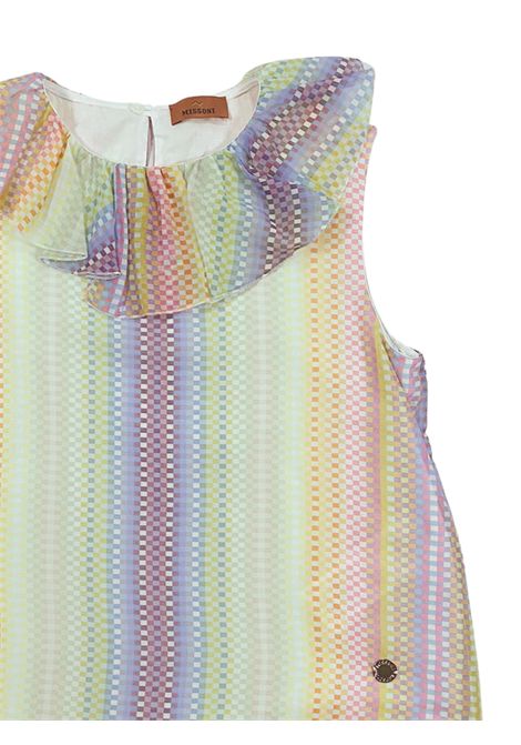 Blusa bambina multicolor in cotone MISSONI | MW5A02K0219/MAMULTICOLOR