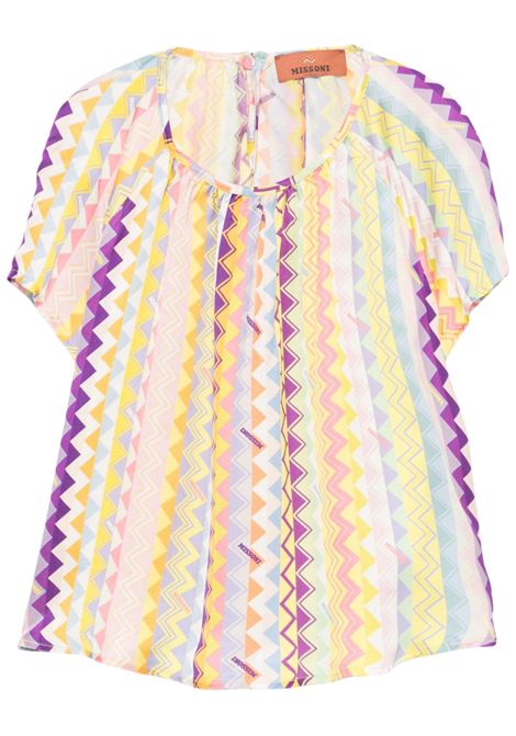Blusa bambina in viscosa MISSONI | MW5A11S0199/MAMULTICOLOR
