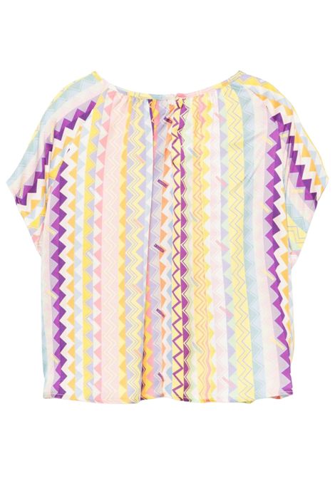 Blusa bambina in viscosa MISSONI | MW5A11S0199/MAMULTICOLOR