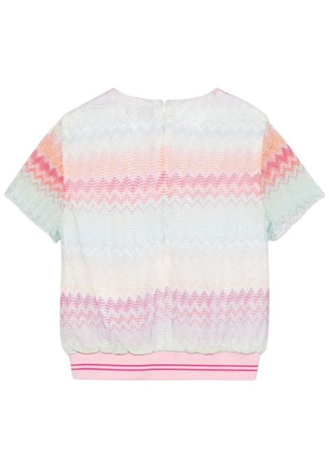 Maglia bambina multicolor in viscosa MISSONI | MW5A61Q0077/MAMULTICOLOR