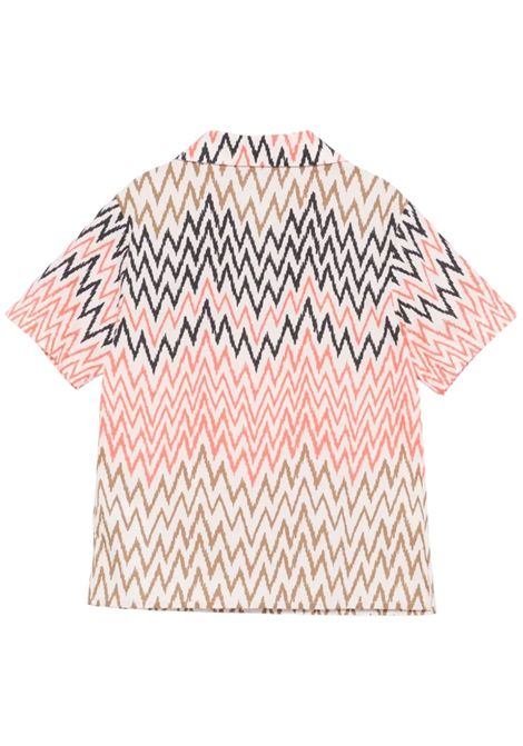 Camicia bambino multicolor in cotone MISSONI | MW5P01/MAMULTICOLOR