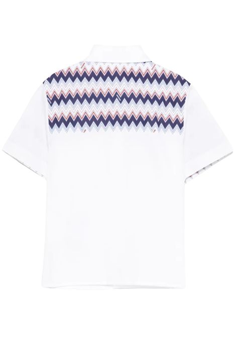 Camicia bambino bianca in cotone MISSONI | MW5P21/ANBIANCO
