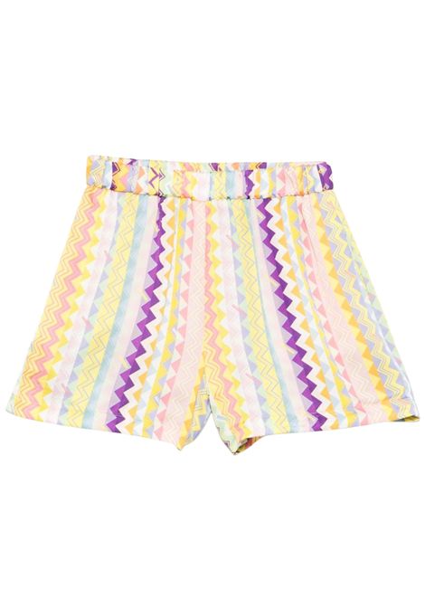 Shorts bambina in viscosa MISSONI | MW6A59S0199/MAMULTICOLOR