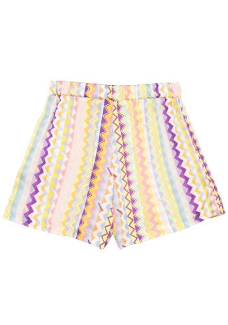 Shorts bambina in viscosa MISSONI | MW6A59S0199/MAMULTICOLOR