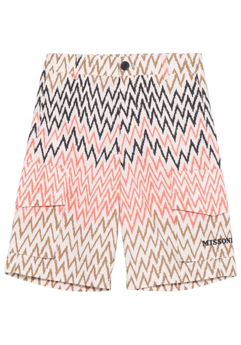 Bermuda bambino multicolor in cotone MISSONI | MW6P69/MAMULTICOLOR