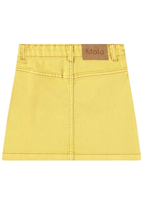 Gonna bambina in cotone denim MOLO | 2S25D110/MOGIALLO
