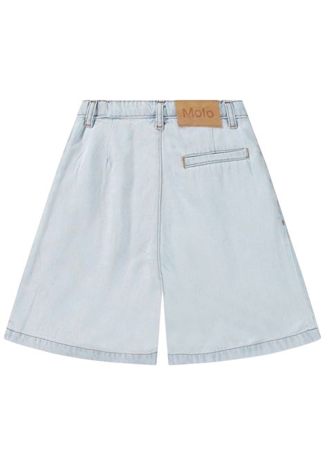Shorts bambina in cotone denim MOLO | 2S25H201/DEBDENIM