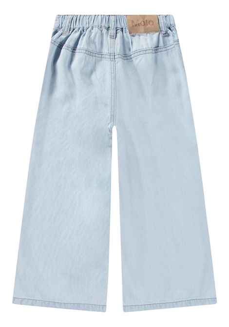 Jeans bambina azzurro in cotone MOLO | ADIONELLA/MODENIM