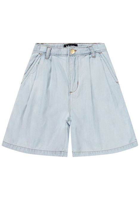 Shorts bambina in cotone denim MOLO | ALBERTE/MODENIM