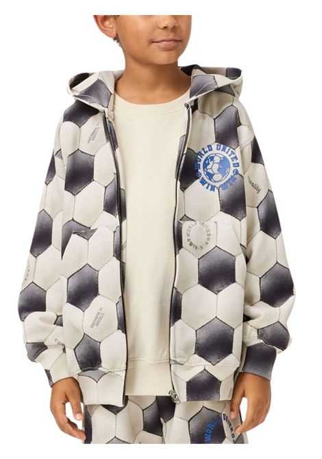 Beige cotton children's sweatshirt MOLO | MAZZ/MOBEIGE