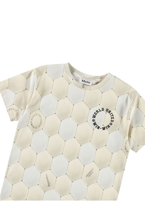 Children's sand cotton T-shirt MOLO | RILEYSABBIA