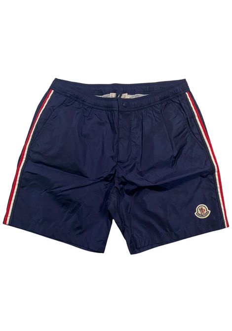 Costume da bagno bambino blu Moncler | 00722/FIBLU