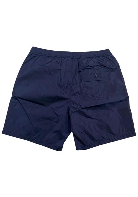 Costume da bagno bambino blu Moncler | 00722/FIBLU