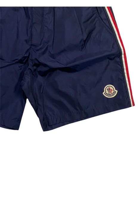 Costume da bagno bambino blu Moncler | 00722/FIBLU