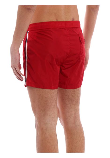 Costume da bagno bambino rosso Moncler | 007220553/FIROSSO
