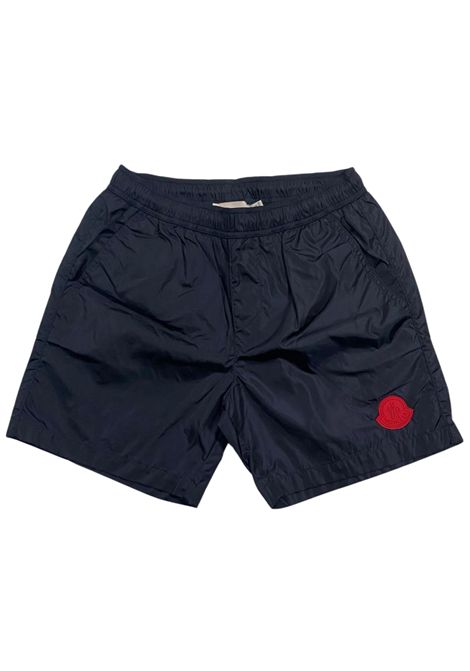 Costume da bagno bambino blu notte Moncler | 0074605/FIBLU NOTTE