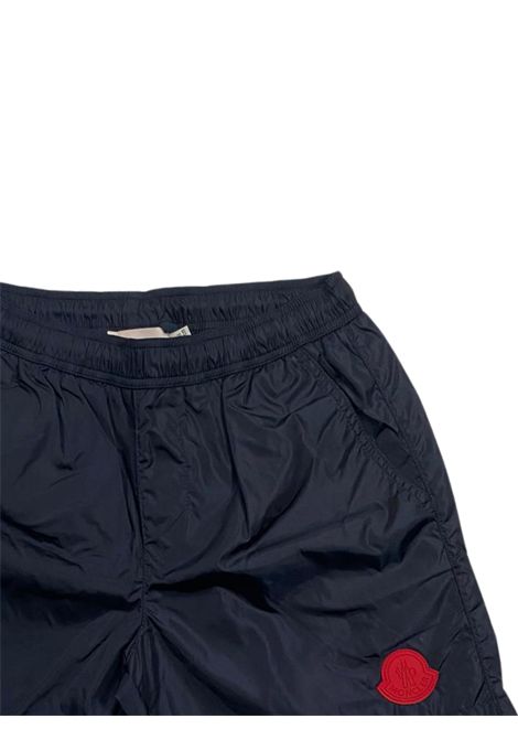 Costume da bagno bambino blu notte Moncler | 0074605/FIBLU NOTTE