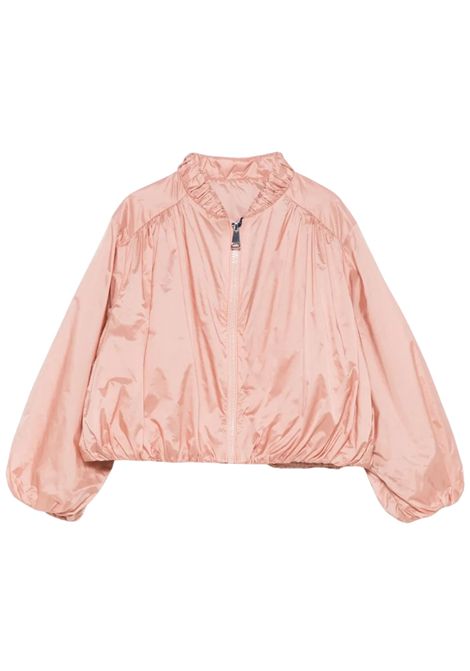 Giubbino neonata rosa in nylon Moncler | 1A00039597YX/MAROSA
