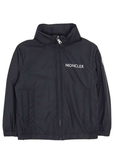 Giubbino bambino blu in nylon Moncler | 1A00040597X2/MABLU