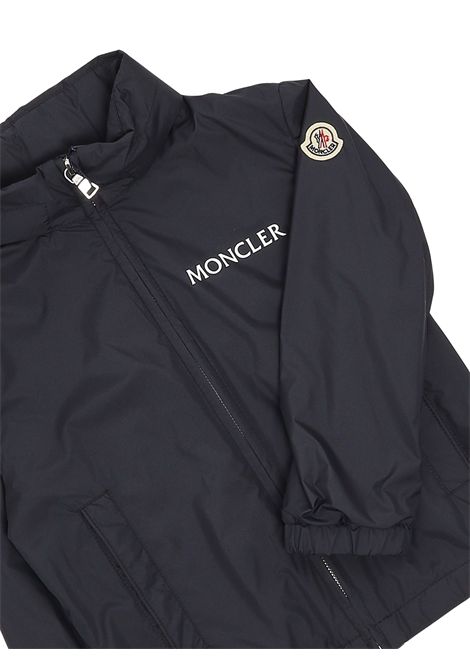 Giubbino bambino blu in nylon Moncler | 1A00040597X2/MABLU