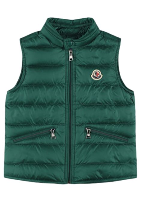 Smanicato bambino verde imbottito Moncler | 1A00052597YF/MAVERDE