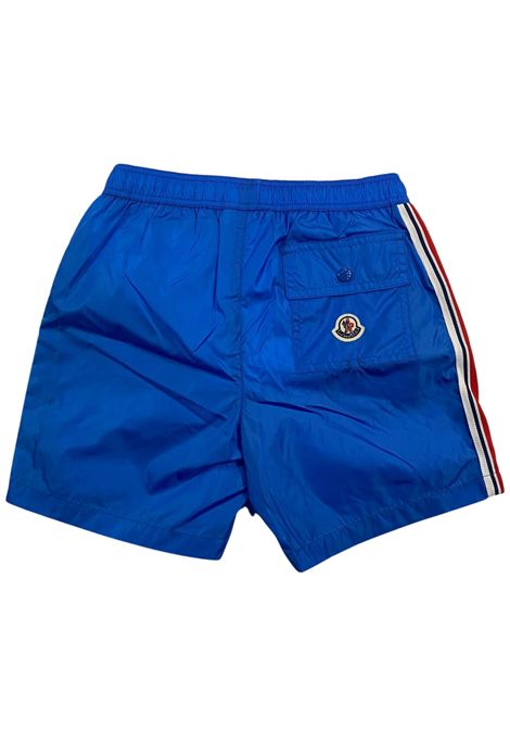 Costume da bagno bambino azzurro Moncler | 2C7022053326/FIAZZURRO